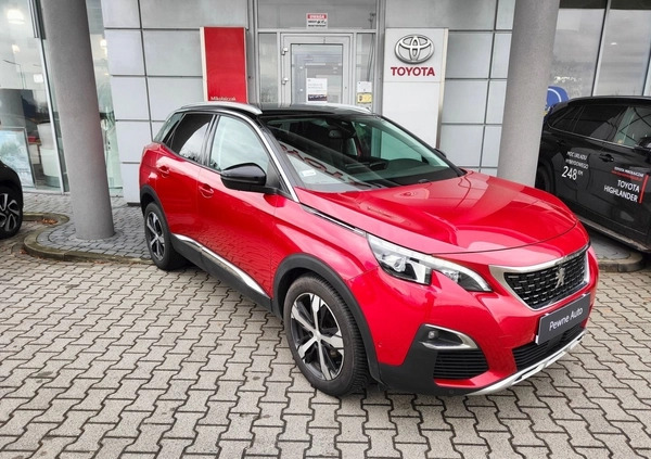 Peugeot 3008 cena 79900 przebieg: 187570, rok produkcji 2019 z Marki małe 277